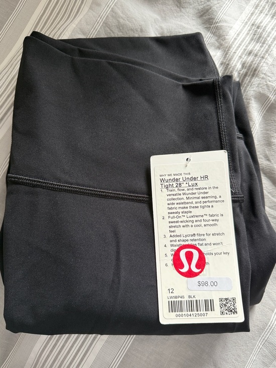lululemon athletica Pants - lululemon athletica Wunder Under HR Tight 28" Lux - Black